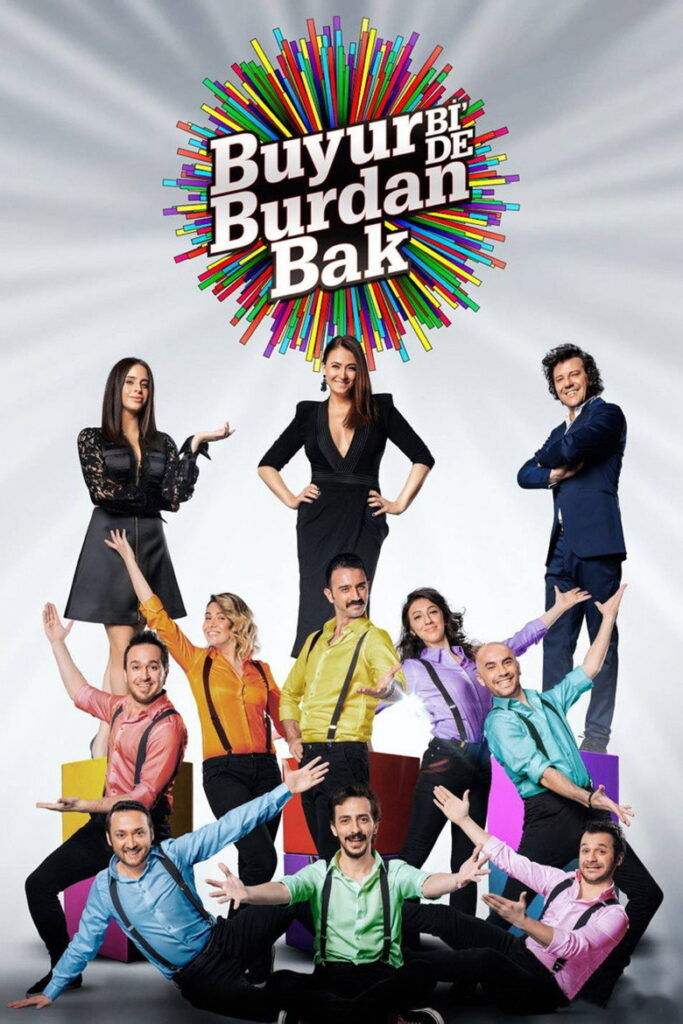 Buyur Bi'de Burdan Bak dizisi afişi
