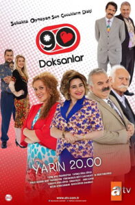 Doksanlar dizisi afişi