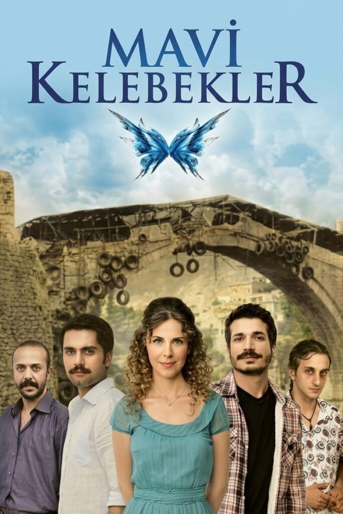 Mavi Kelebekler dizisi afişi