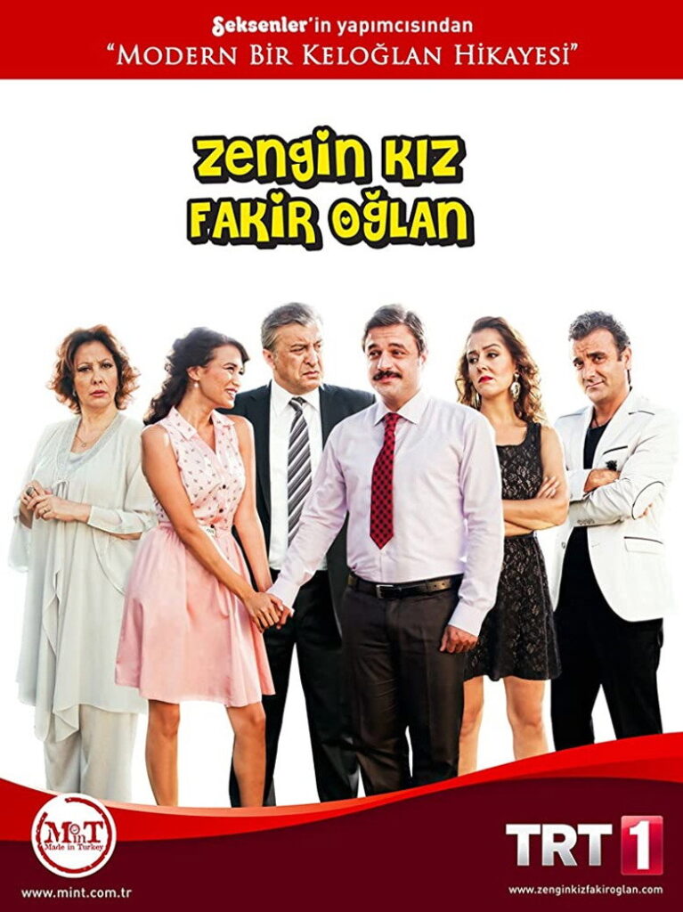 Zengin Kız Fakir Oğlan dizisi afişi