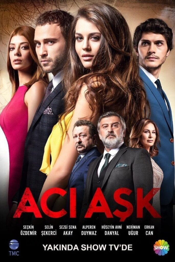 Acı Aşk dizisi afişi