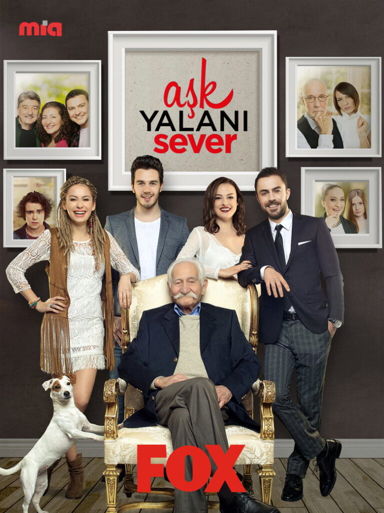 Aşk Yalanı Sever dizisi afişi