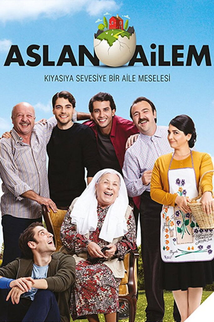 Aslan Ailem dizisi afişi