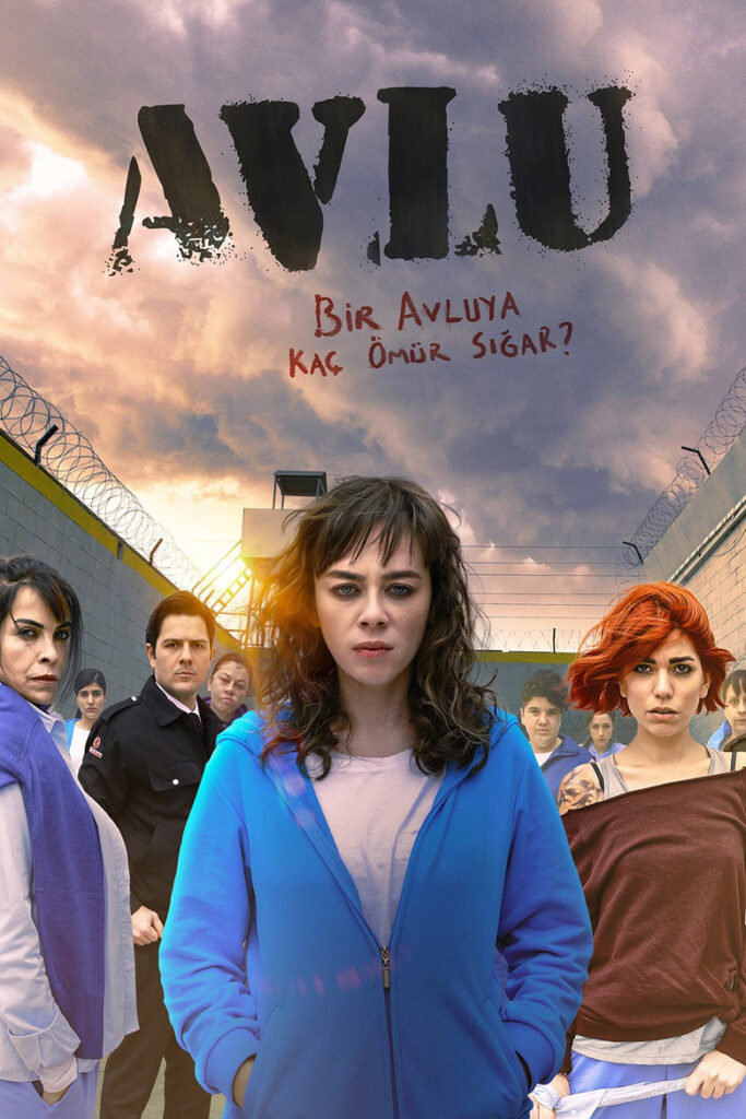 Avlu dizisi afişi