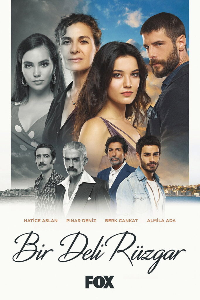 Bir Deli Rüzgar dizisi afişi