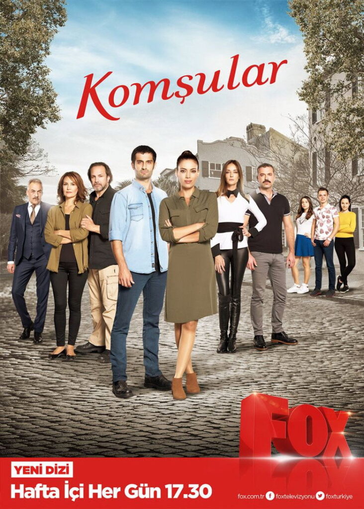 Komşular dizisi afişi
