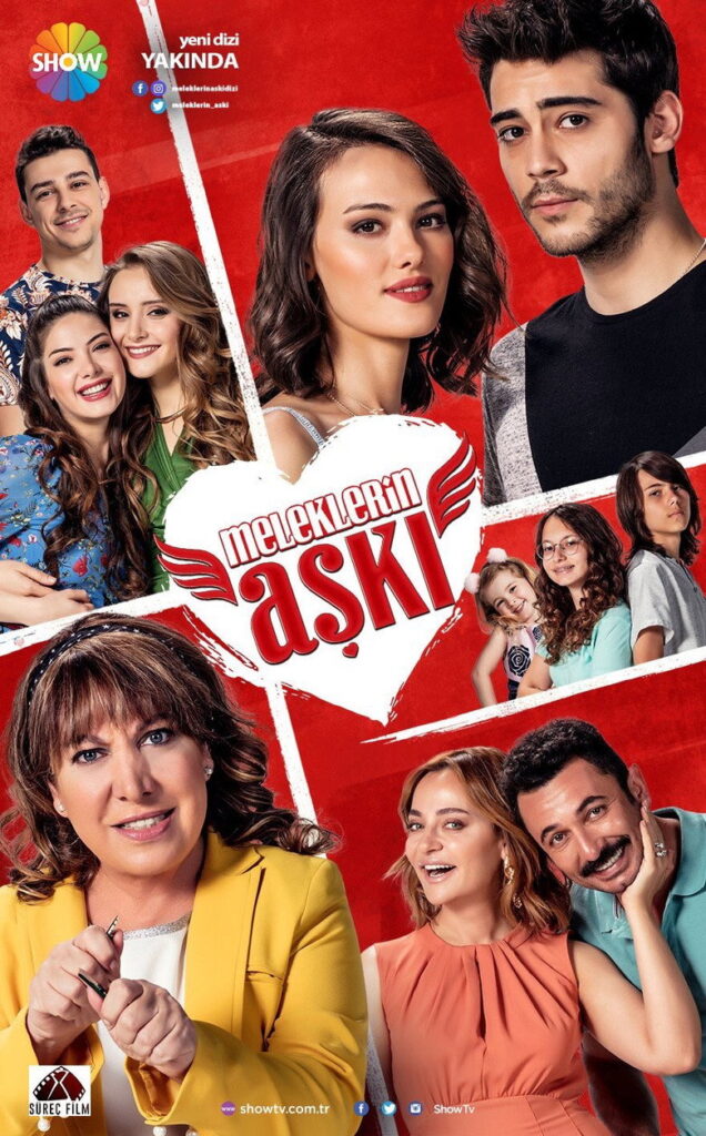 Meleklerin Aşkı dizisi afişi
