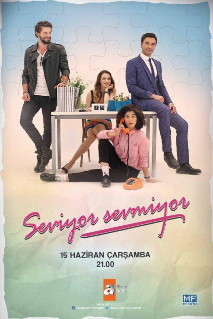 Seviyor Sevmiyor dizisi afişi
