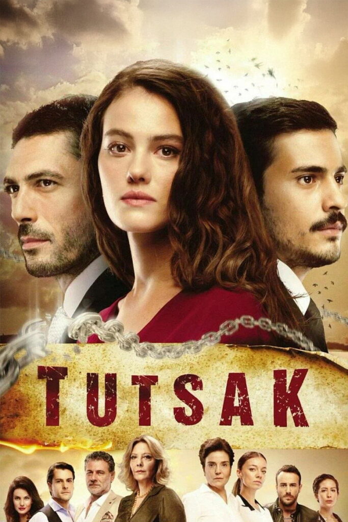 Tutsak dizisi afişi