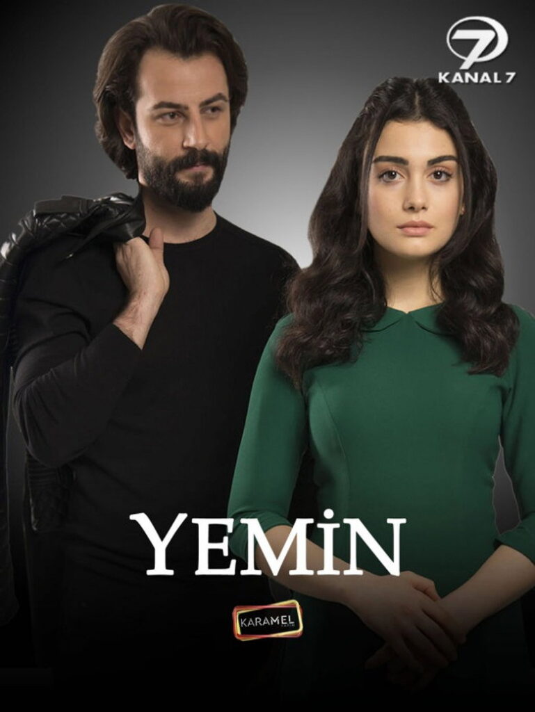 Yemin dizisi afişi