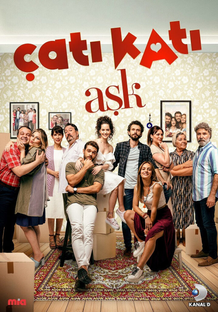 Çatı Katı Aşk dizisi afişi